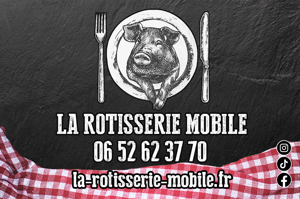 Carte de visite La Rôtisserie Mobile