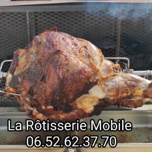 Cuisse de Boeuf à la broche by La Rôtisserie Mobile