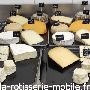 Plateau de dix fromages différents