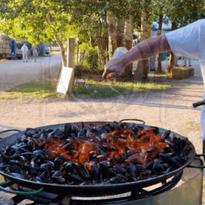 Brasucade de Moules Flambée