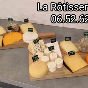 Plateau de 10 variétés de fromages by La Rôtisserie Mobile