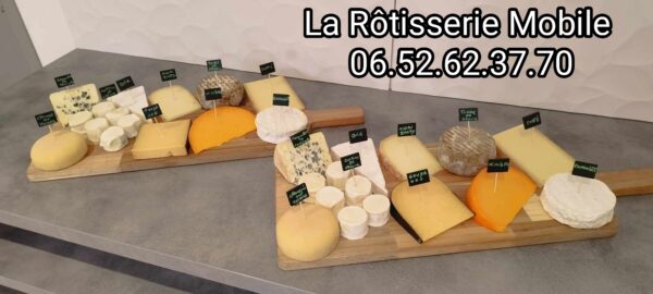 Plateau de 10 variétés de fromages by La Rôtisserie Mobile