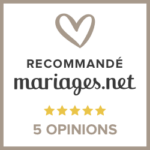 recommandé mariages.net 5 étoiles